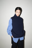 00-10’s Dries Van Noten - wool turtleneck knit vest