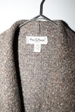 80’s Per Spook tweed wool half coat