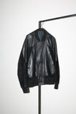 80’s European label - leather/suede combination blouson