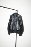 80’s European label - leather/suede combination blouson