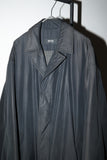 00's HUGO BOSS - glossy fabric light coat