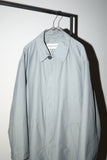 00's BALMAN - metallic color balmacaan coat