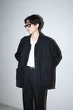 c90's Hollington - linen coverall jacket