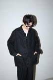 c90's Hollington - linen coverall jacket