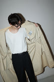 80's GIANNI VERSACE - cotton extrawide coat