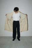 80's GIANNI VERSACE - cotton extrawide coat