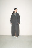 80-90's rayon trench coat