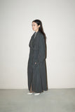 80-90's rayon trench coat