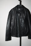 00's leather jacket