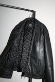 00's leather jacket