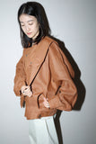 80’s European label - linen structured jacket