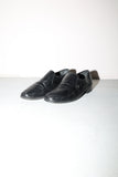 c80's BALLY leather loafer with tiny "B" logo