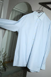 c70's cotton long box shirt from Austria