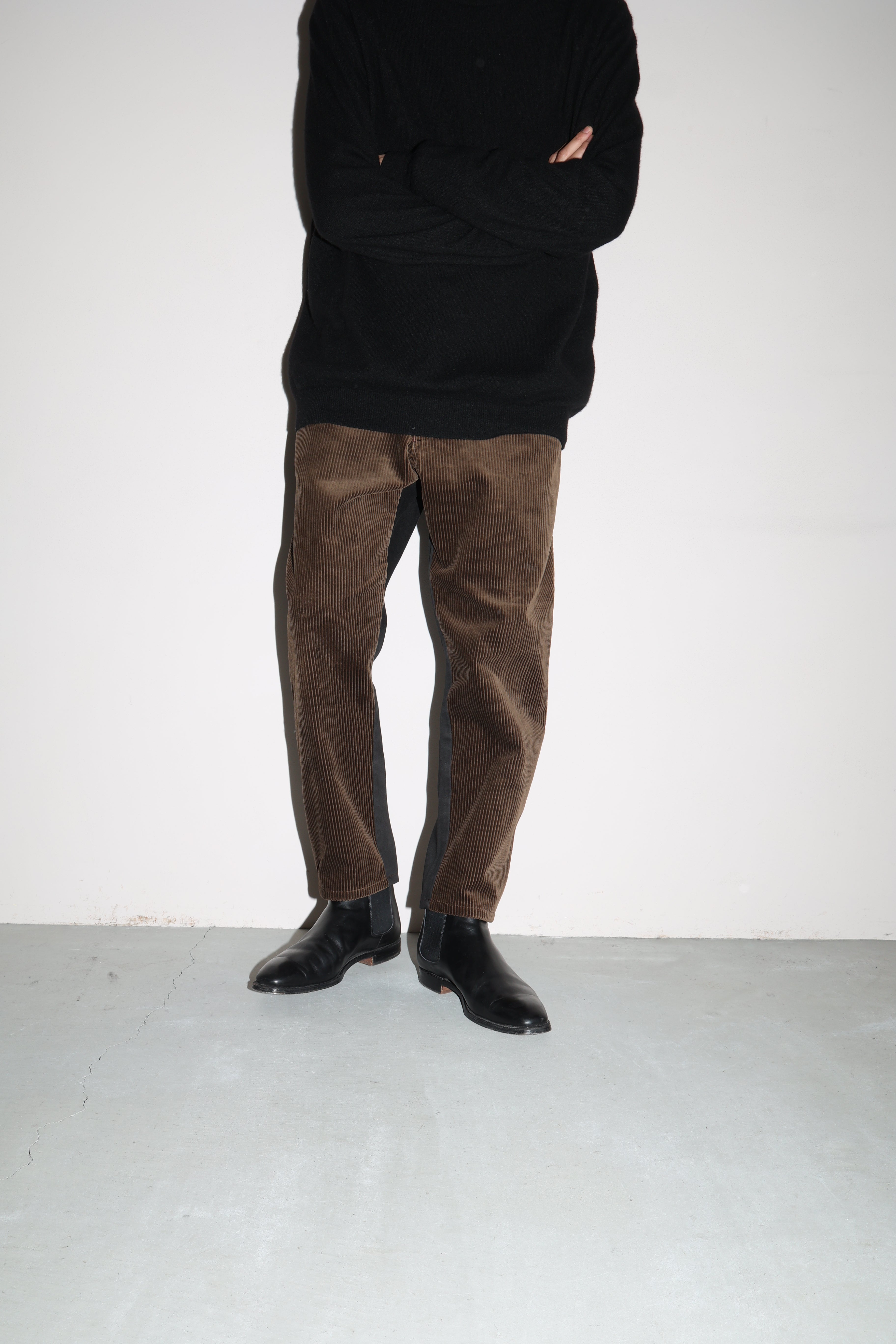 80’s Marithé + François Girbaud switched fabric pants