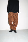 80's BALL complexed tuck design wise-wale corduroy pants