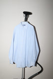c2000's BASILE - cotton stripe dress shirt