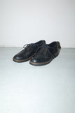 c90's leather lace up shoes