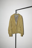 80’s BRUNO MAGLI suede collarless blouson