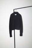 80's JONES NEW YORK - wool/silk/angola turtle neck knit sweater