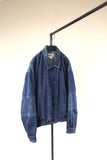 90's denim zip-up bloiuson