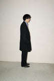 90-00's Allegri - wool middle length tailored-coat