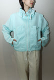 80’s Enrico Coveri - cotton gimmick pocket jacket in pastel blue