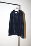 c70's US label - velvet pullover tops (NOS)