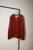 c70's US label - velvet pullover tops (NOS)