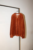 c70's US label - velvet pullover tops (NOS)