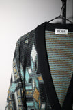 80's HUGO BOSS wool knit cardigan