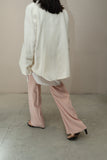 c80's cotton hip-length dress shirt