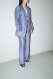 80's Giorgio Armani - iridescente purple 2-pieces suit