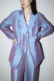 80's Giorgio Armani - iridescente purple 2-pieces suit