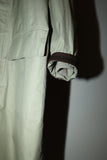 c90's TIMBERLAND - cotton maxi length coat with 2-way collar