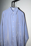 c80's BASILE - glossy fabric dress shirt