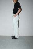 90-00's US label - linen tuck trousers