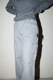 90-00’s baggy denim pants with charming side pockets