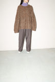 80's NINA RICCI - wool/mohair? roll-neck knit sweater