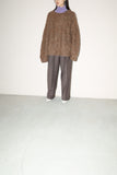 80's NINA RICCI - wool/mohair? roll-neck knit sweater