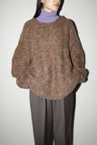 80's NINA RICCI - wool/mohair? roll-neck knit sweater