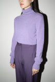 90-00's cashmere turtle neck knit sweater