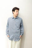 80's Christian Dior - cotton stripe dress shirt