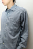 80's Christian Dior - cotton stripe dress shirt