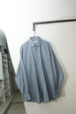 90-00's Christian Dior - cotton stripe dress shirt