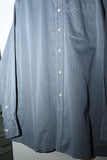 80's Christian Dior - cotton stripe dress shirt