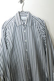 90-00's Christian Dior - cotton stripe dress shirt