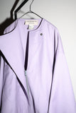 c80's A.M. BERETTA MEDIANE - wool flat pattern asymmetrical front design jacket