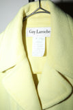 80-90's GUY LAROCHE - wool/angola/cashmere mixed single breasted jacket with charming pockets