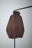 70-80's German - glossy brown anorak parka