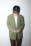 80's "matcha" tailored jacket